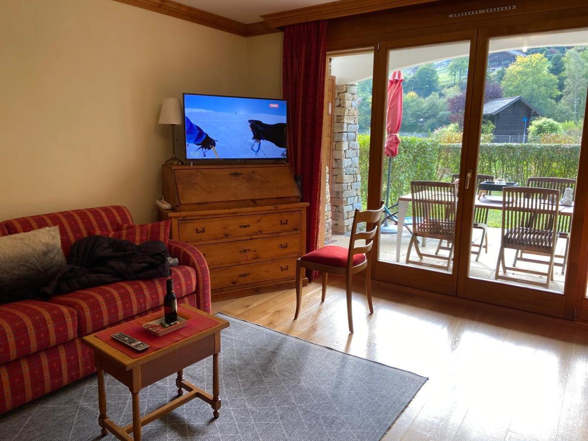 Studio - La Vieze Thermes Park Apartment Val-d'Illiez Exterior photo